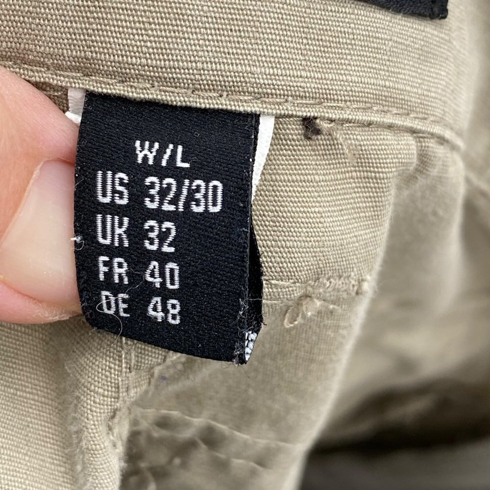 Try-Spec Khaki Pants 4 Hidden Side Zip Pockets Men’s Size 32 - Picture 7 of 7